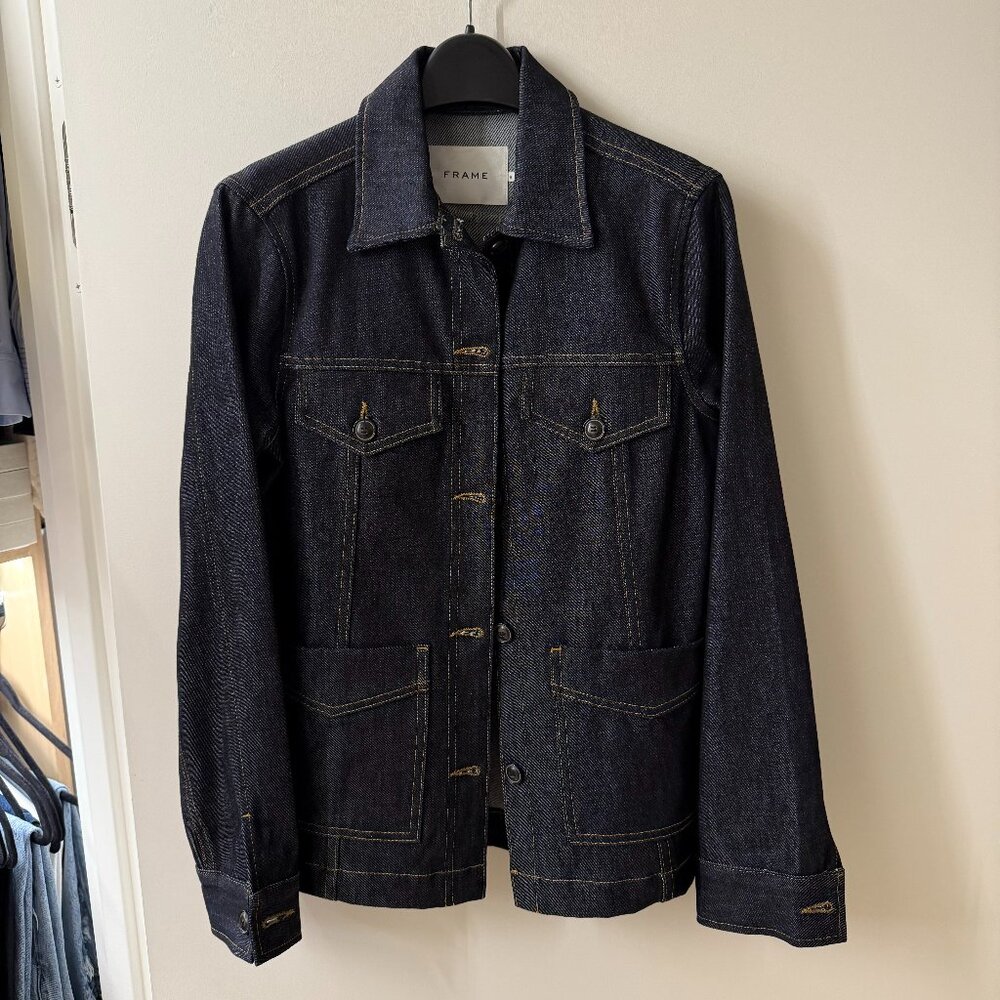 Frame Stretch Denim Jacket